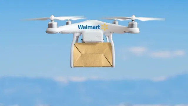 Компания Walmart расширяет доставку дронами еще в 60 тысяч домов в США